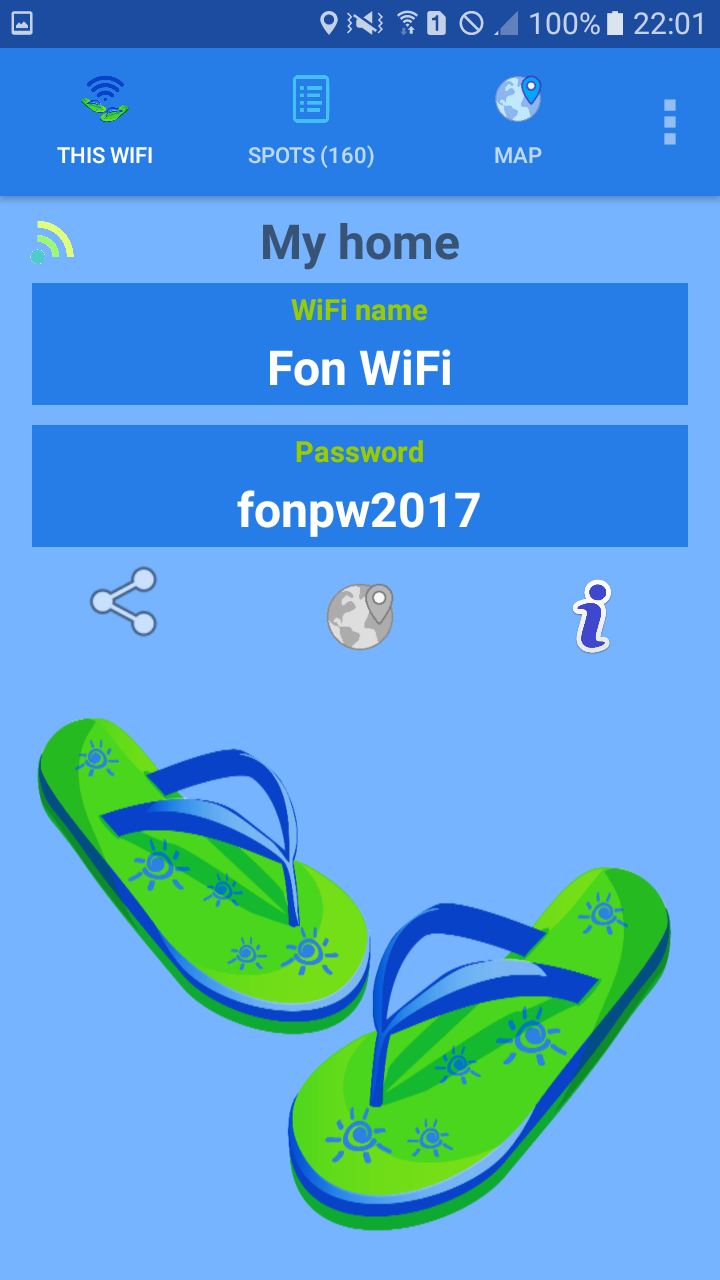 FlipFlop WiFi Helper app screenshot
